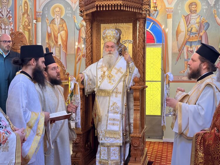 Η Δ’ Κυριακή των Νηστειών στην Ι. Μητρόπολη Κορίνθου