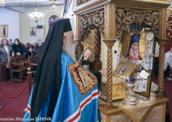 O Εσπερινός της Θεομητορικής Εορτής του Ευαγγελισμού της Θεοτόκου στην Βέροια