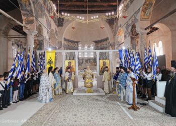 Με λαμπρότητα ο εορτασμός του Ευαγγελισμού και της 25ης Μαρτίου στη Βέροια