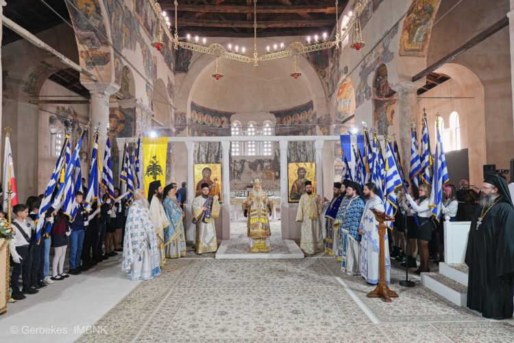 Με λαμπρότητα ο εορτασμός του Ευαγγελισμού και της 25ης Μαρτίου στη Βέροια