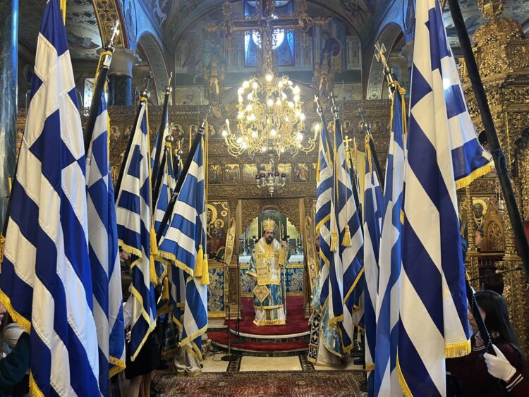 Ὁ «διπλὸς» ἑορτασμὸς τῆς 25ης Μαρτίου στὴν Ἱερὰ Μητρόπολη Καστορίας