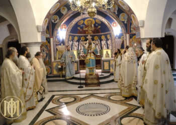 Σάββατο του Ακαθίστου Ύμνου στο Ιερό Ησυχαστήριο Γενεσίου της Θεοτόκου Πανοράματος