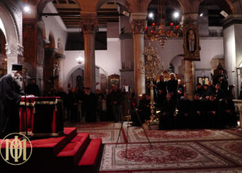 Η τέλεση του Β´ Κατανυκτικού Εσπερινού στην Ιερά Μητρόπολη Θεσσαλονίκης