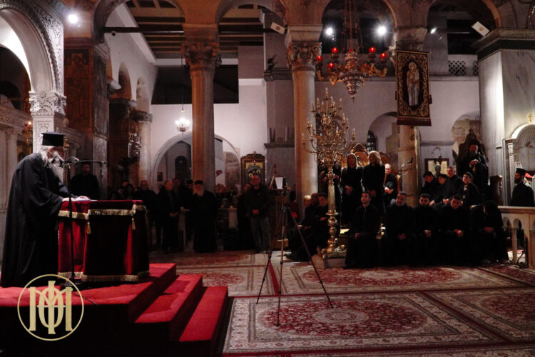 Η τέλεση του Β´ Κατανυκτικού Εσπερινού στην Ιερά Μητρόπολη Θεσσαλονίκης