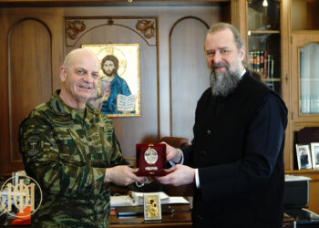 Ο νέος Διοικητής της Α.Σ.Δ.Η.Μ. στην Ιερά Μητρόπολη Θεσσαλονίκης