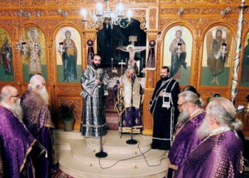 ΥΠΟΔΟΧΗ Ι.ΛΕΙΨΑΝΟΥ ΑΓ. ΡΑΦΑΗΛ ΚΑΙ ΑΡΧΙΕΡΑΤΙΚΗ ΠΡΟΗΓΙΑΣΜΕΝΗ Θ.ΛΕΙΤΟΥΡΓΙΑ ΣΤΗΝ ΕΔΕΣΣΑ