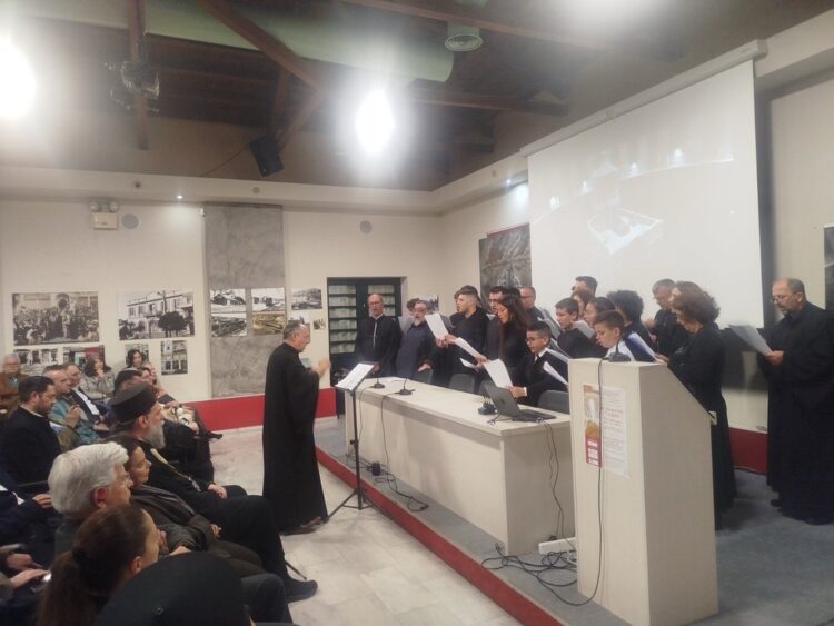 Προπασχάλια εκδήλωση, αφιερωμένη στον Πανάγιο Τάφο στη Ν. Ιωνία