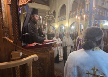 Β’ Κατανυκτικός Εσπερινός στην Μητρόπολη Κονίτσης