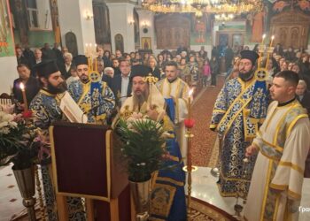 Η Γ’ Στάση των Χαιρετισμών της Θεοτόκου  στην Ι. Μ. Αιτωλοακαρνανίας