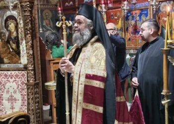 Μητροπολίτης Φλωρίνης Ειρηναίος: «Να μιμούμαστε την ταπείνωση και την εμπιστοσύνη της Παναγίας»