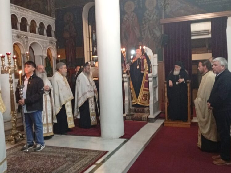 Ο Επίσκοπος Ταλαντίου ομιλητής στον Κατανυκτικό Εσπερινό της Γ΄ Κυριακής των Νηστειών στην Πρέβεζα