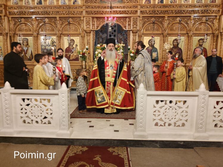 Ο Ακάθιστος Ύμνος στον Ι.Ν. Οσίων Μετεωριτών Πατέρων στην Καλαμπάκα