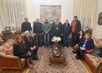 Συνάντηση της Φωτογραφικής Ομάδας Κατερίνης με τον Μητροπολίτη Κίτρους κ. Γεώργιο