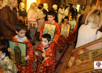 Η Κυριακή της Ορθοδοξίας στον Ι.Ν. Οσίου Νίκωνος Σπάρτης