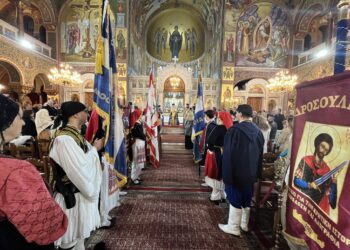 Πανηγυρικά τιμήθηκε η εορτή της 25ης Μαρτίου στον Πειραιά