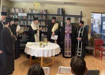 Ο ΜΗΤΡΟΠΟΛΙΤΗΣ ΧΑΛΚΙΔΟΣ ΣΤΟ 1Ο ΠΡΟΤΥΠΟ ΛΥΚΕΙΟ ΧΑΛΚΙΔΟΣ