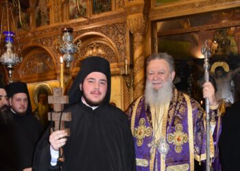 ΚΟΥΡΑ ΝΕΟΥ ΜΟΝΑΧΟΥ ΣΤΗΝ ΙΕΡΑ ΜΟΝΗ ΟΣΙΟΥ ΔΑΥΪΔ ΓΕΡΟΝΤΟΣ