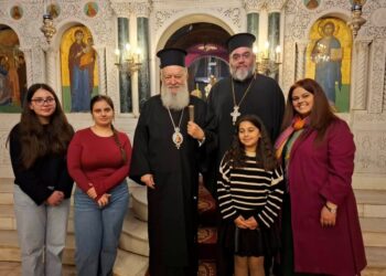 ΔΕΥΤΕΡΗ ΣΤΑΣΗ ΤΩΝ ΧΑΙΡΕΤΙΣΜΩΝ ΚΑΙ ΧΕΙΡΟΘΕΣΙΑ ΝΕΟΥ ΠΡΩΤΟΠΡΕΣΒΥΤΕΡΟΥ ΣΤΗΝ ΑΜΑΡΥΜΘΟ