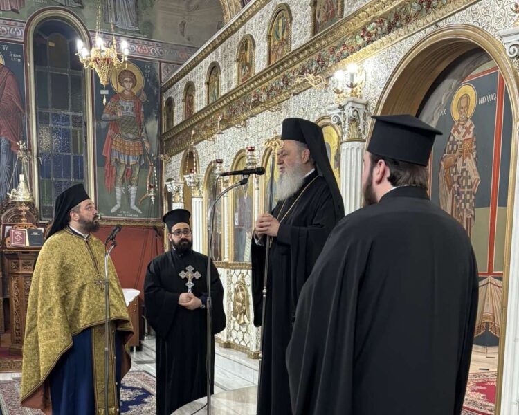 Ο ΜΗΤΡΟΠΟΛΙΤΗΣ ΧΑΛΚΙΔΟΣ ΓΙΑ ΤΗΝ ΤΡΙΤΗ ΣΤΑΣΗ ΤΩΝ ΧΑΙΡΕΤΙΣΜΩΝ ΣΤΗΝ ΕΝΟΡΙΑ ΑΓ. ΑΝΑΡΓΥΡΩΝ ΧΑΛΚΙΔΟΣ