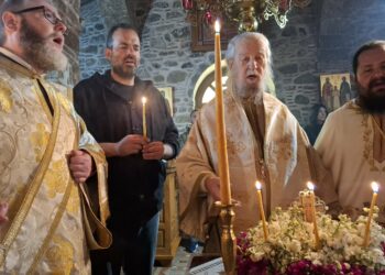 Κυριακή της Σταυροπροσκυνήσεως στην Ιερά Μονή Αγίου Χαραλάμπους –  Λευκών Αυλωναρίου