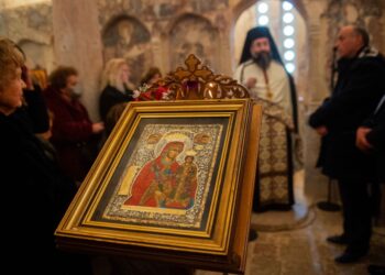 Οι Δ’ Χαιρετισμοί στο Ιστορικό Ανδρομονάστηρο Μεσσηνίας