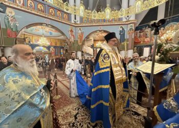 Ο Ακάθιστος Ύμνος στην Ι.Μ. Λαρίσης και Τυρνάβου