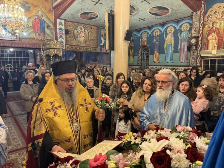 Προσευχή για την πατρίδα και τις Ένοπλες Δυνάμεις στους Χαιρετισμούς στη Λάρισα