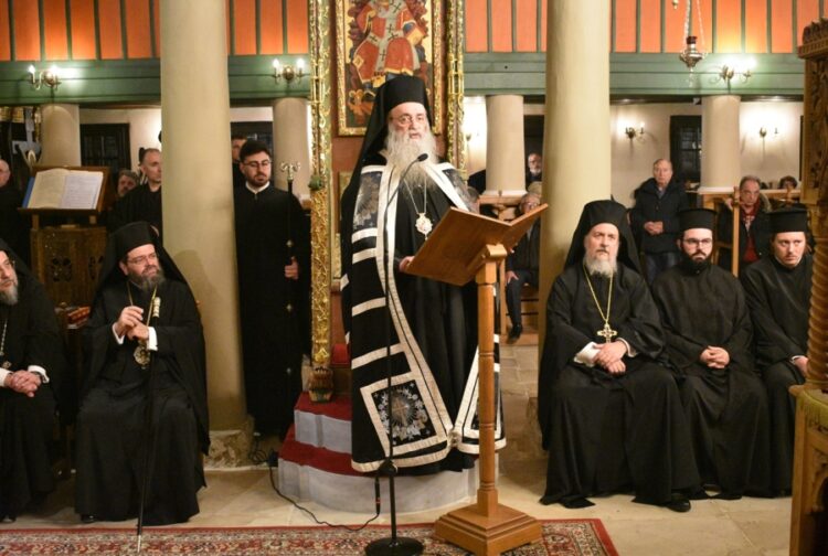 Ο Μητροπολίτης Δράμας Δωρόθεος στον Κατανυκτικό Εσπερινό στην Κομοτηνή