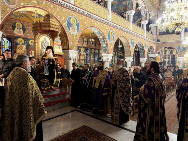 O Ε’ Κατανυκτικός Εσπερινός στον Βόλο