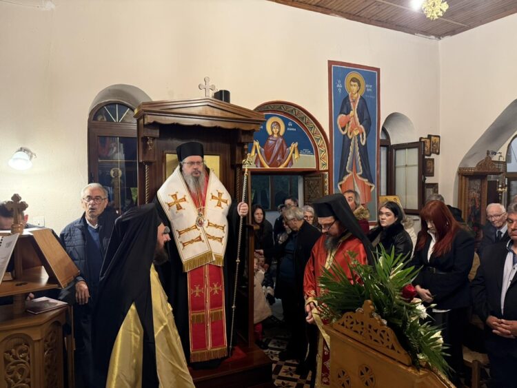 Ο πανηγυρικός Εσπερινός της Εορτής του Αγίου ενδόξου Νεομάρτυρος Γεωργίου εκ Ραψάνης