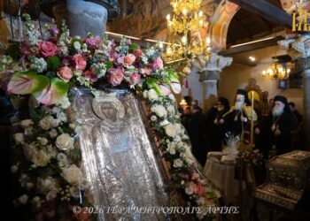 Πανηγυρικός Πολυαρχιερατικός Εσπερινός της Αγίας Θεοδώρας στην Άρτα