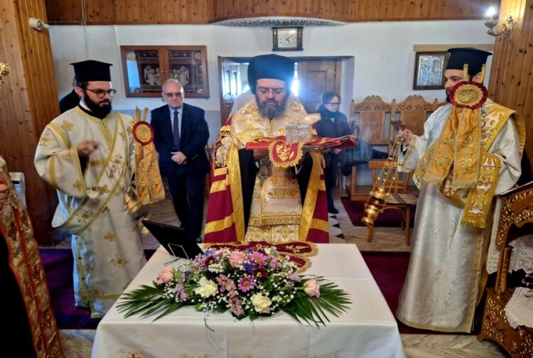 Υποδοχή Ιερού Λειψάνου του Αγίου Νεκταρίου στο Λοφάριο