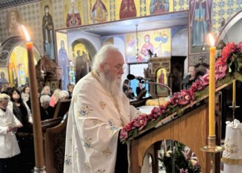 Μήνυμα ειρήνης από τον Γέροντα Νεκτάριο Μουλατσιώτη στους Β΄ Χαιρετισμούς της Θεοτόκου στην Ηλιούπολη