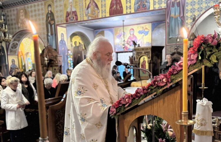 Μήνυμα ειρήνης από τον Γέροντα Νεκτάριο Μουλατσιώτη στους Β΄ Χαιρετισμούς της Θεοτόκου στην Ηλιούπολη