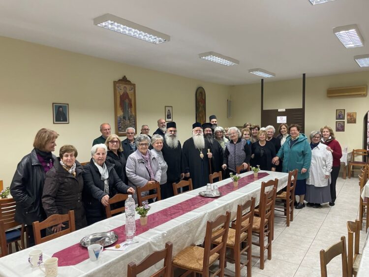 Επίσκεψη του Μητρ. Δημητριάδος στον Ιερό Ναό Αγίου Γεωργίου Βόλου