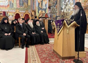 Εξαίρετη διάλεξη του Ηγουμένου της Σιμωνόπετρας για τον Άγιο Ιουστίνο Πόποβιτς στον Βόλο