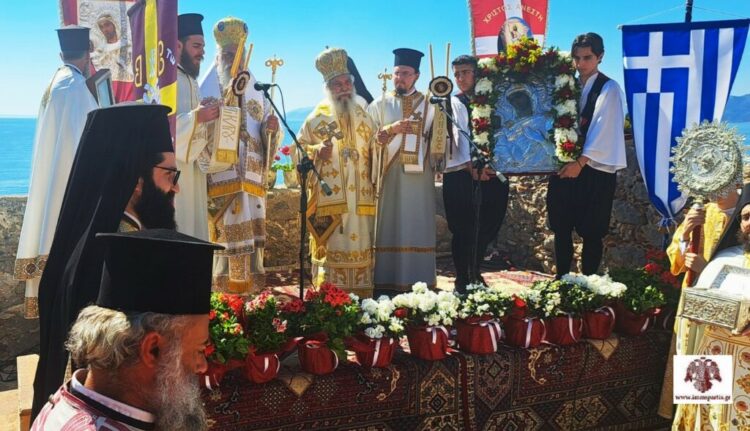 Η Μονεμβάσια τίμησε με λαμπρότητα την Πολιούχο της Παναγία Χρυσαφίτισσα
