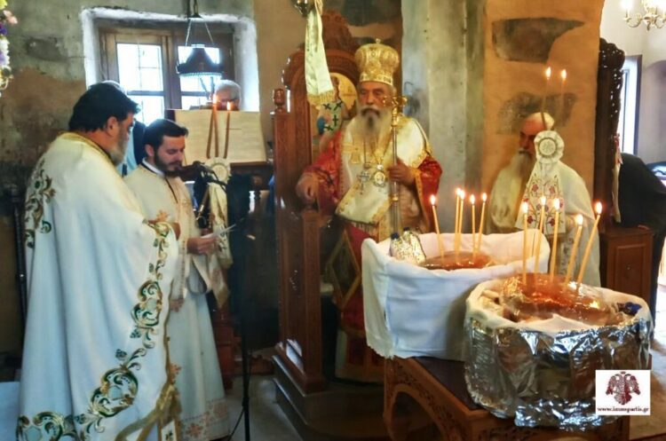 Χειροθεσία Πρωτοπρεσβύτερου στον Ι.Ν. Αγίου Γεωργίου Πανηγυρίστρας Σκάλας