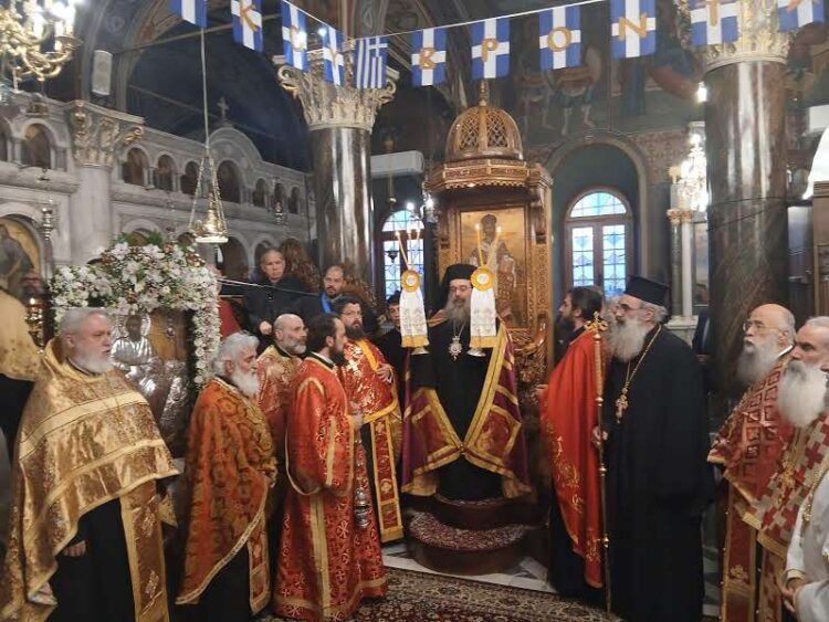 Τριήμερος εορτασμός Αγ. Μάρκου στην Ι. Μ. Χίου