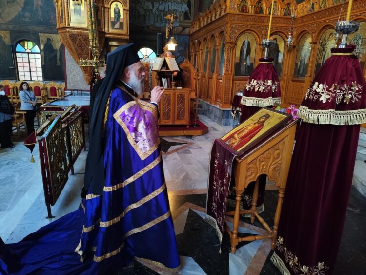 Μεγάλη Δευτέρα εσπέρας στον Ιερό Ναό Αγίου Γεωργίου Καρδίτσας