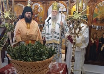 Η Κυριακή των Βαΐων στην Ι.Μ. Χριστού Δάσους – Αγίου Αρσενίου Πάρου