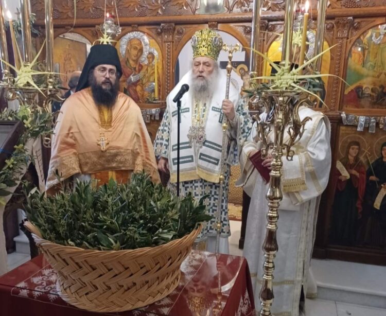 Η Κυριακή των Βαΐων στην Ι.Μ. Χριστού Δάσους – Αγίου Αρσενίου Πάρου