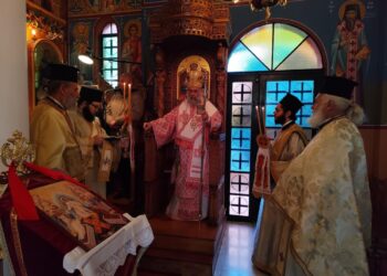 Πανηγυρικός εορτασμός των Αγίων Ραφαήλ, Νικολάου και Ειρήνης στην Κυψέλη Σοφάδων