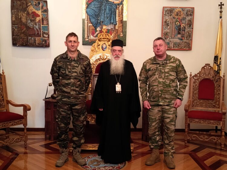 Συνάντηση Μητροπολίτη Σάμου με τον Υποστράτηγο Γ. Καπράλο της ΔΔΕΕ