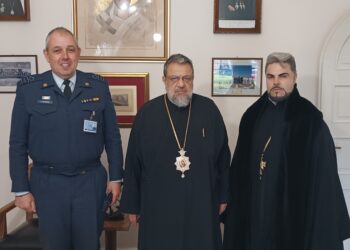 Στο Μητροπολίτη Μεσσηνίας ο νέος Στρατιωτικός Ιερέα Φρουράς Καλαμάτας