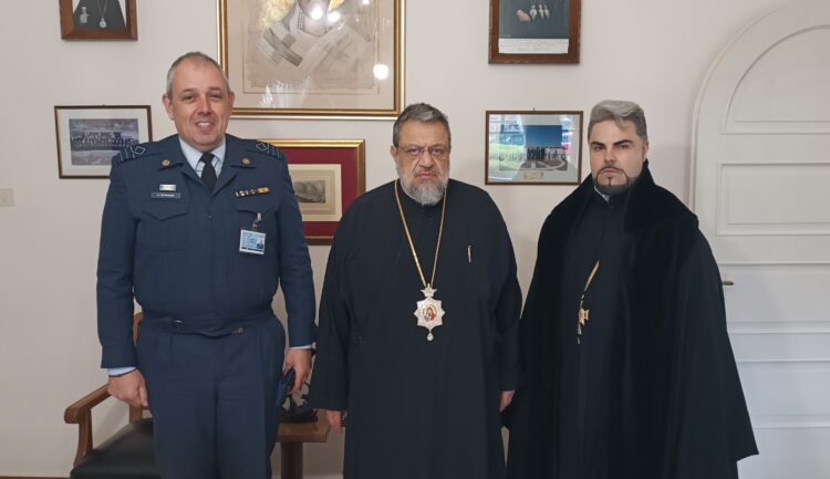 Στο Μητροπολίτη Μεσσηνίας ο νέος Στρατιωτικός Ιερέα Φρουράς Καλαμάτας