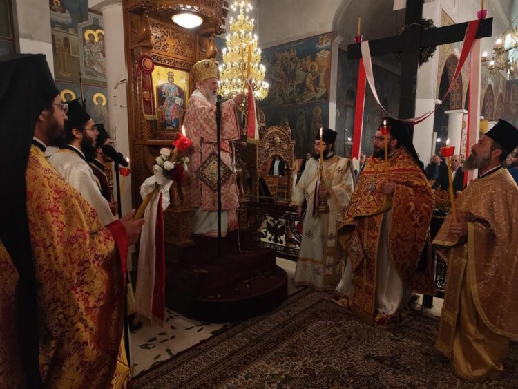 Πανηγυρικός Εσπερινός των Αγίων Ραφαήλ, Νικολάου και Ειρήνης