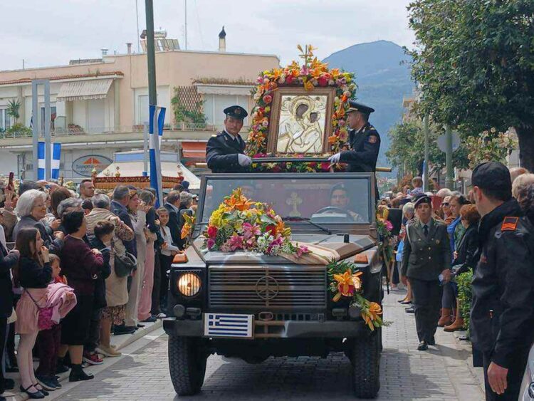 Λαμπρά Πανήγυρις της Πολιούχου του Αιγίου Ζωοδόχου Πηγής – Παναγίας Τρυπητής