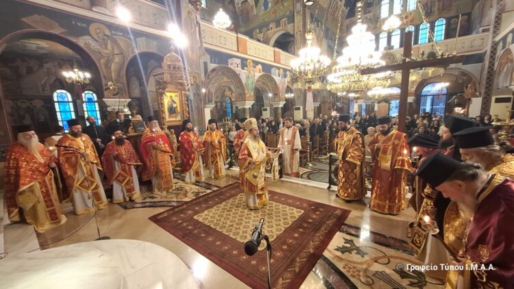 Η εορτή της Ζωοδόχου Πηγής στην Ι. Μ. Αιτωλοακαρνανίας