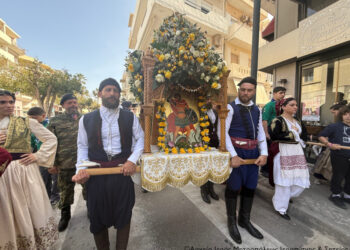 Λαμπρή η πανήγυρη του  Μητροπολιτικού Ναού Αγίου Γεωργίου, πολιούχου και προστάτου της πόλης της Ιεράπετρας